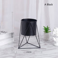 Triangular Geometric Floor Plant Stand for Succulents