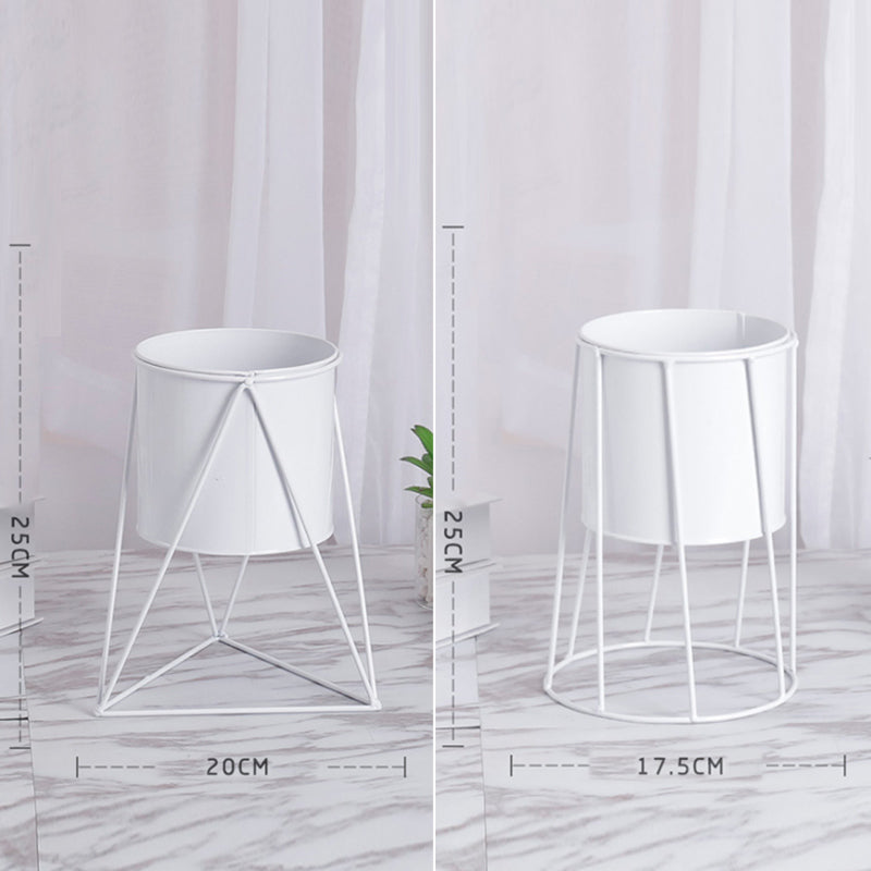 Triangular Geometric Floor Plant Stand for Succulents